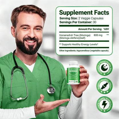 Rosabella Moringa -Natural Cortisol Support